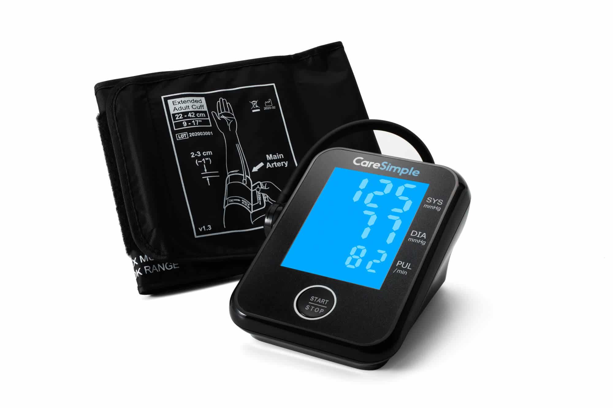 Bluetooth Enabled Digital Blood Pressure Cuff & Monitor for Home Use - Home  Rehabilitation Network